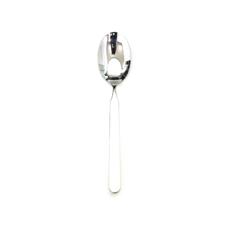 The Fantasia Table Spoon from Mepra in white.