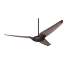 Made out of die cast aluminum with injection-molded ABS blades this is the IC/Air3 DC - 56″ from the Modern Fan Co. This photograph shows the dark bronze body and graywash blade options.