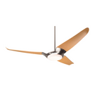 The IC/Air3 DC - 56″ from Modern Fan Co. with the LED option. Shown is the bright nickel body and maple blades.