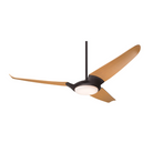 The IC/Air3 DC - 56″ from Modern Fan Co. with the LED option. Shown is the dark bronze body and maple blades.