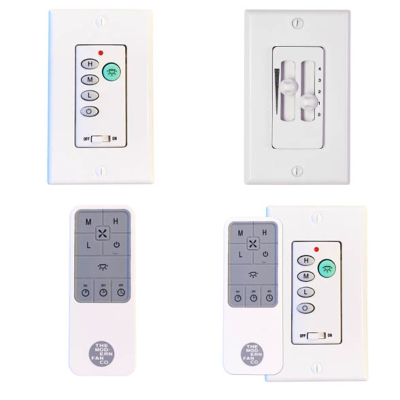 The 4 controller options available with Stella.