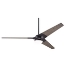 From Modern Fan Co. the Torsion 20W LED - 62" with the dark bronze body and graywash blades.