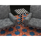 The Chess Table from Moooi in a lounge.