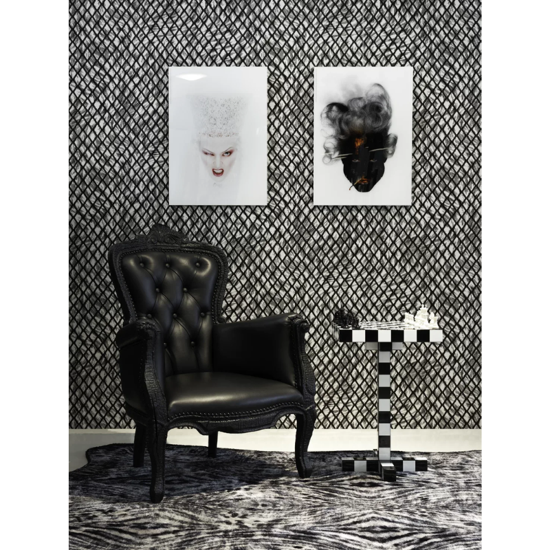The Chess Table from Moooi in a study.