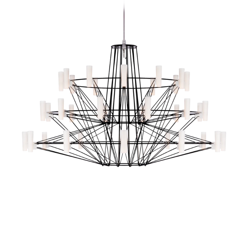 The small Coppélia Suspended from Moooi in black.