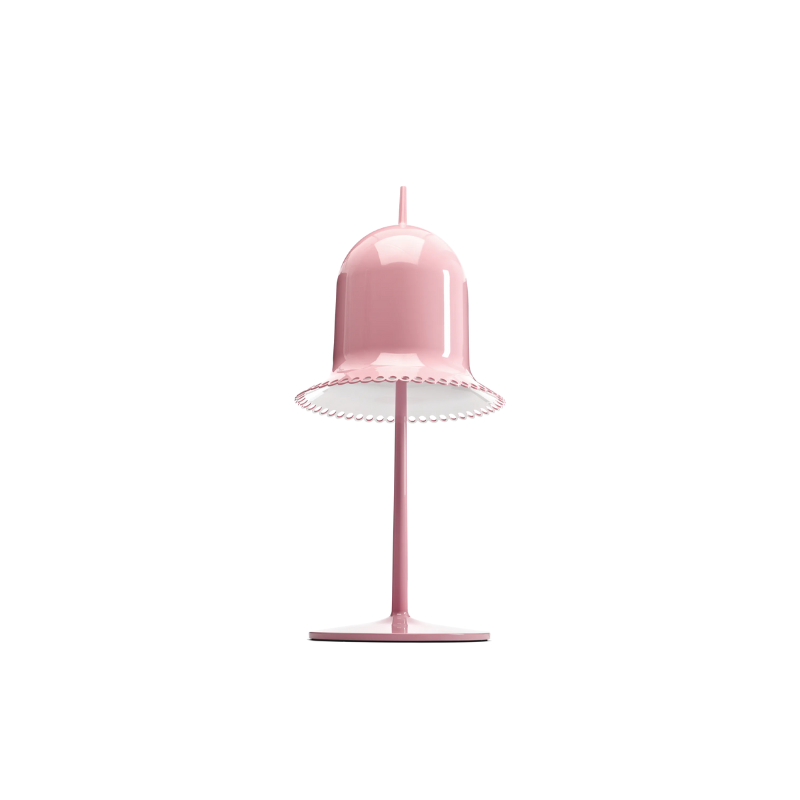 The Lolita Table Lamp from Moooi in pink.