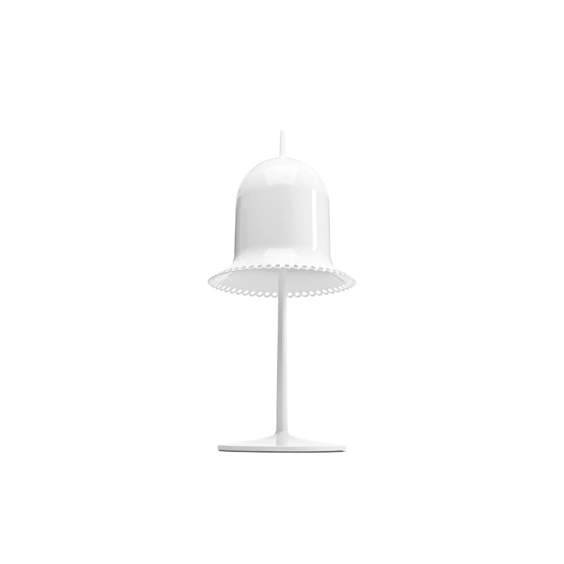 The Lolita Table Lamp from Moooi in white.