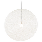 The large Random II Pendant from Moooi in white.