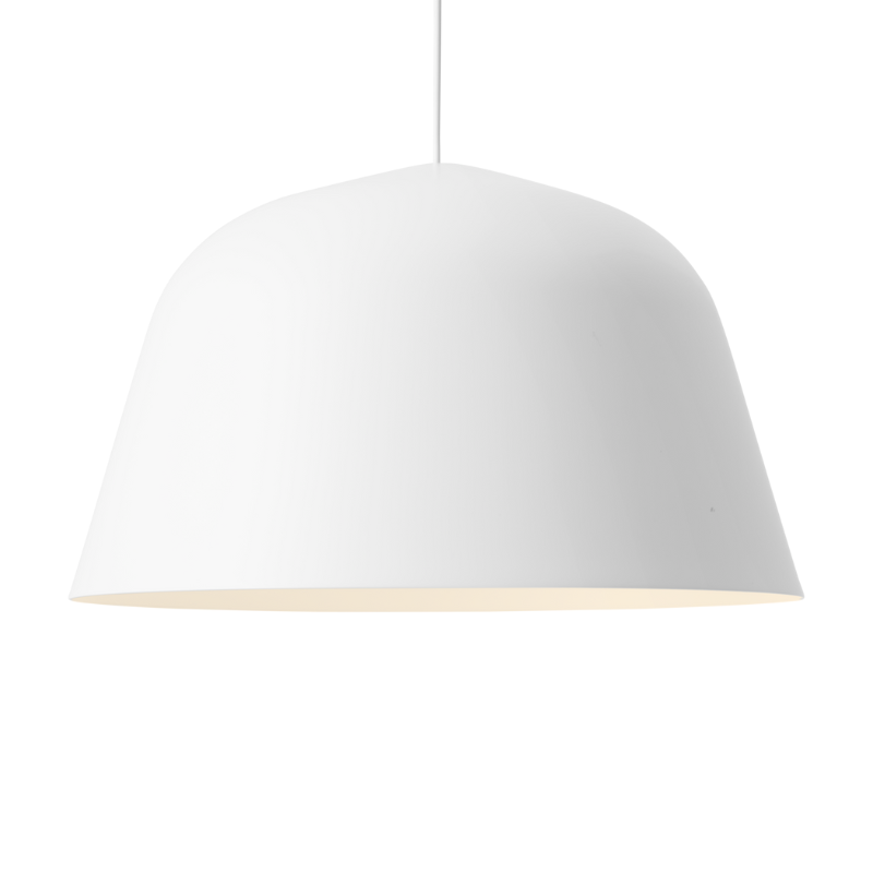 The large Ambit Pendant Lamp from Muuto in white.