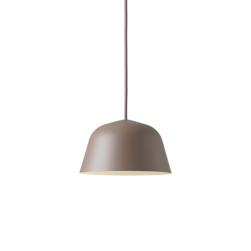 The mini Ambit Pendant Lamp from Muuto in taupe.