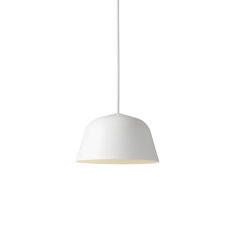 The mini Ambit Pendant Lamp from Muuto in white.