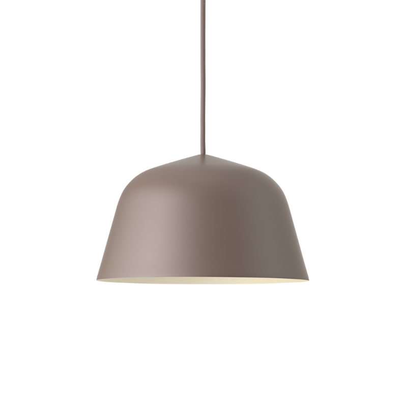 The small Ambit Pendant Lamp from Muuto in taupe.