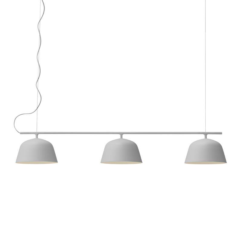 The Ambit Rail Lamp from Muuto in grey.