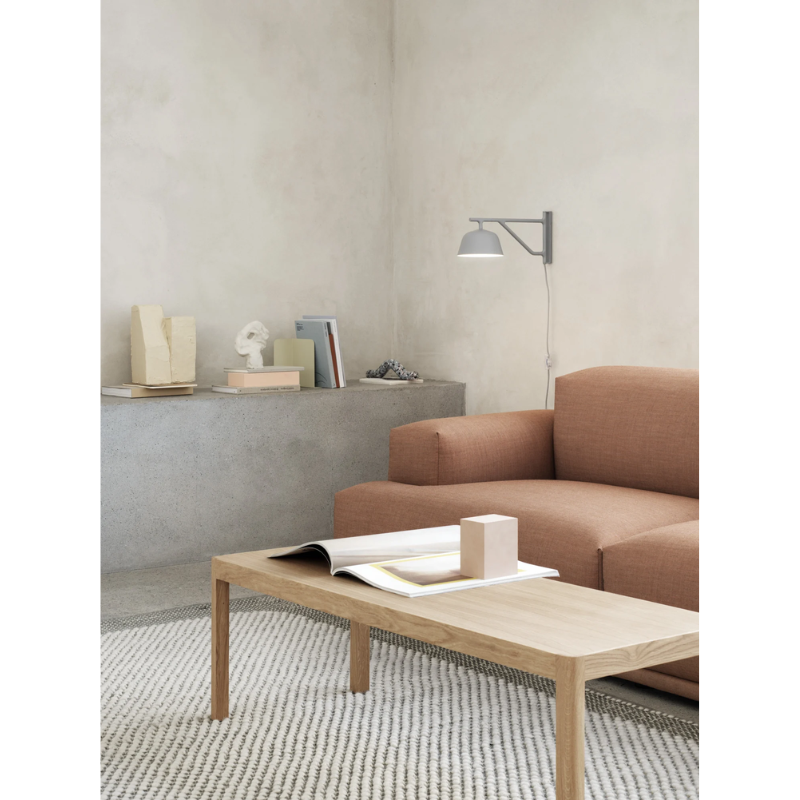 The Ambit Wall Lamp from Muuto in a family space.