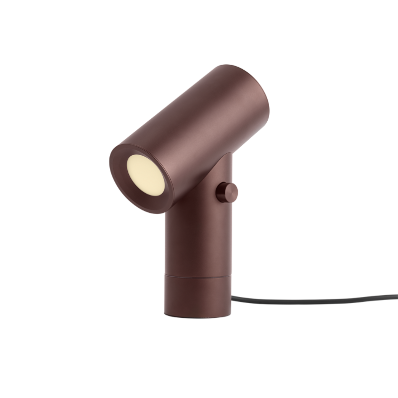 The Beam Table Lamp from Muuto in umber.