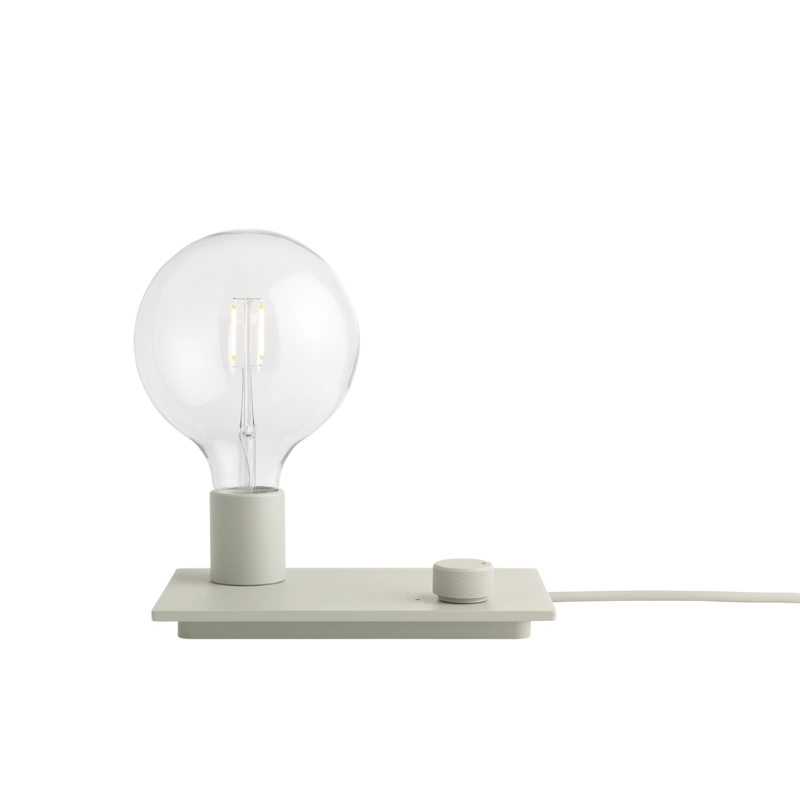 The Control Table Lamp from Muuto in grey.