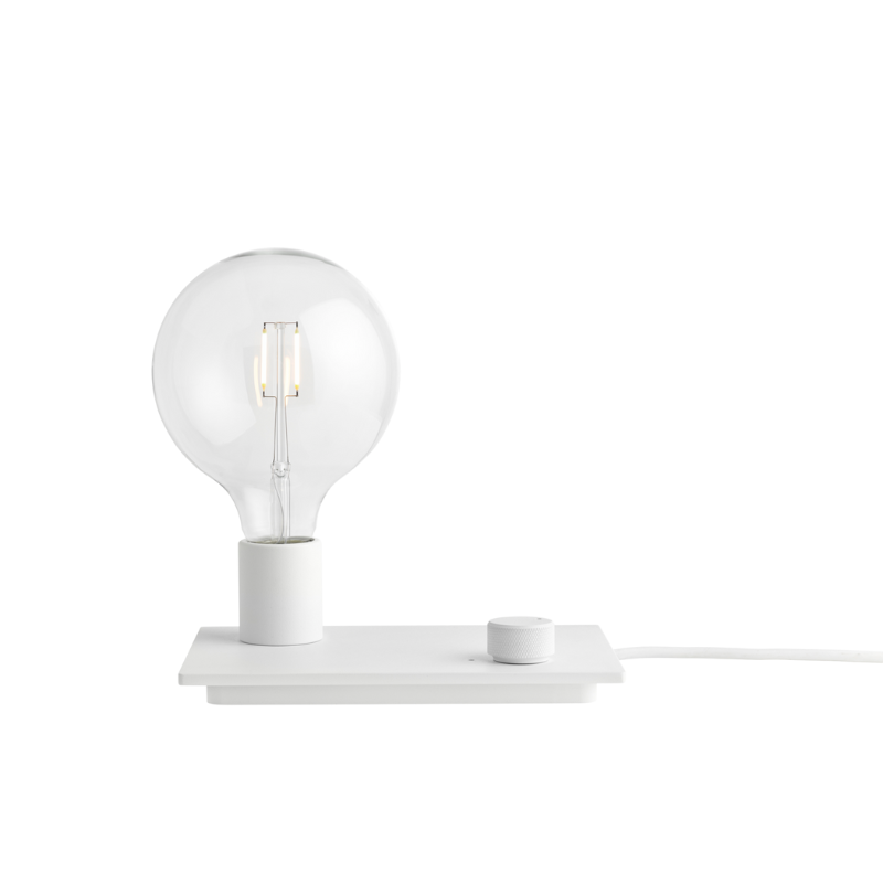 The Control Table Lamp from Muuto in white.