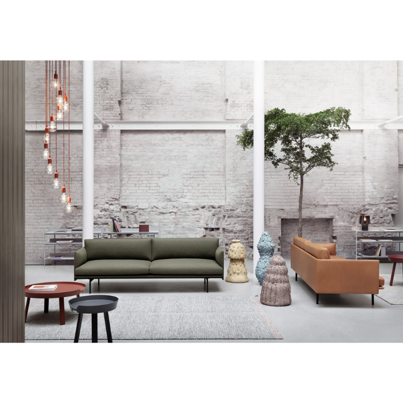 The E27 Pendant Lamp from Muuto in a living room.