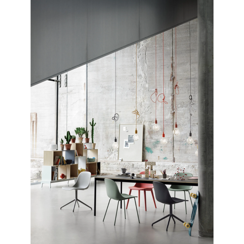 The E27 Pendant Lamp from Muuto in an office.