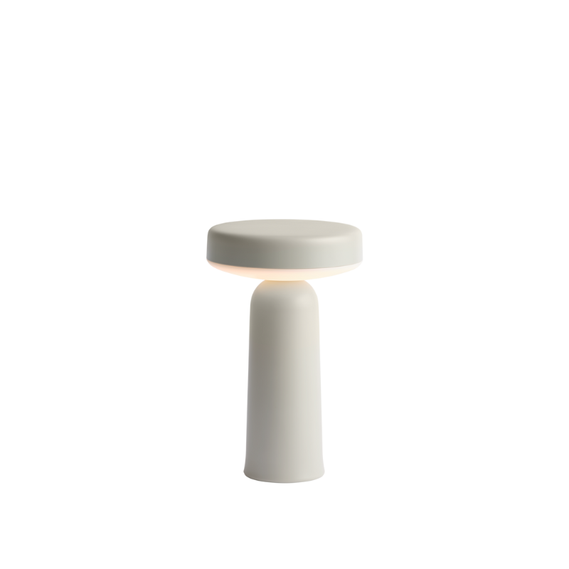 The Ease Portable Lamp from Muuto in grey.
