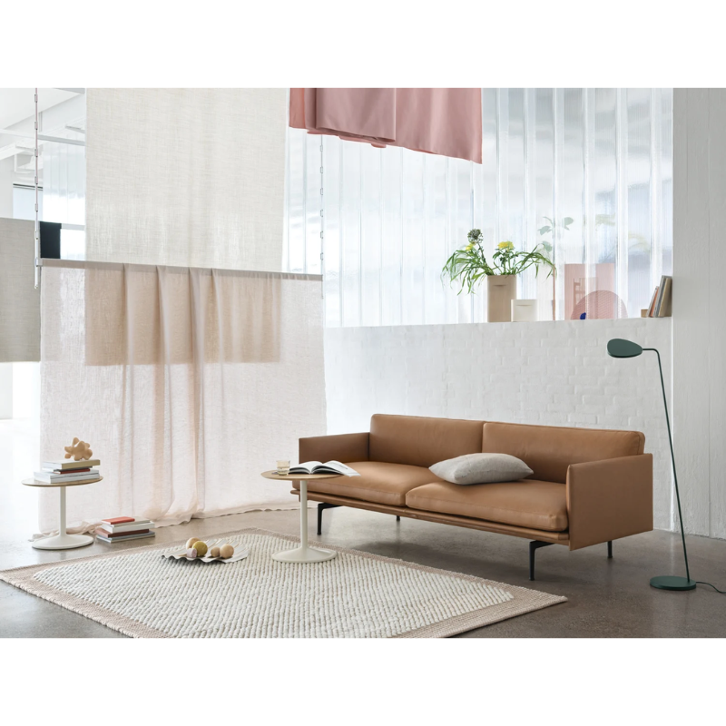 The Leaf Floor Lamp from Muuto in a family space.