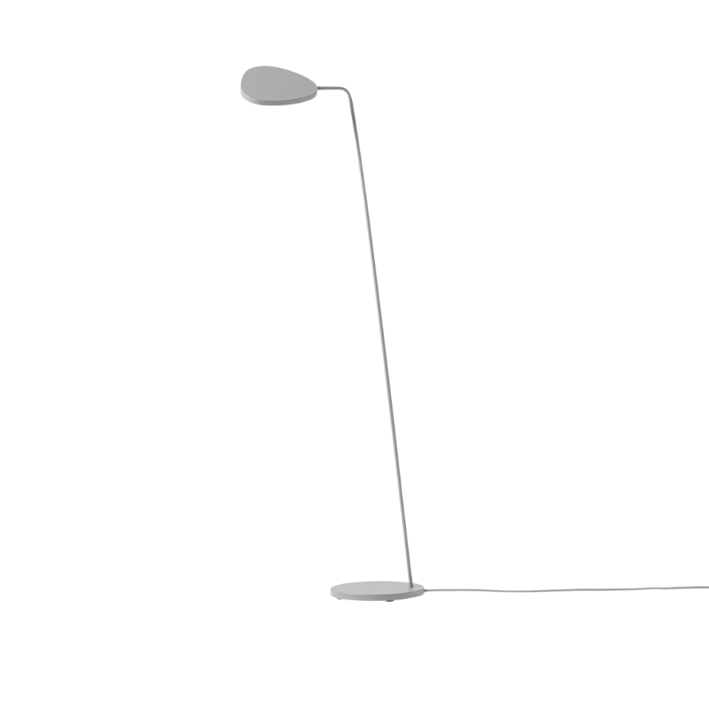The Leaf Floor Lamp from Muuto in grey.