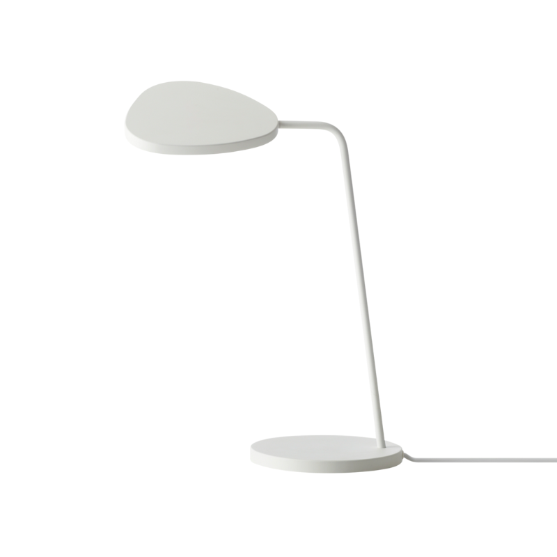 The Leaf Table Lamp from Muuto in white.