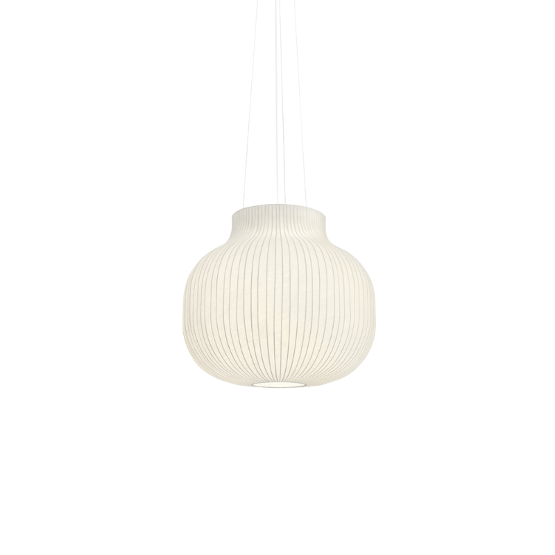 The closed Strand Pendant Lamp from Muuto, 23.5 inch size.