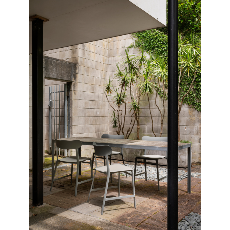Lightly is the perfect chair for how we live today - super comfortable, lightweight, stackable and environmentally sensitive.