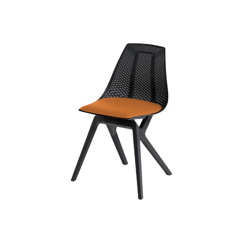 The Ironsand Move Chair from Noho with an earth topper.