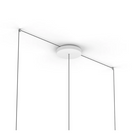 The 9 inch Bola Sphere Multi-Light Canopy from Pablo Designs in white.