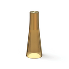 The Candel portable table lamp from Pablo Designs in bronze and brass.