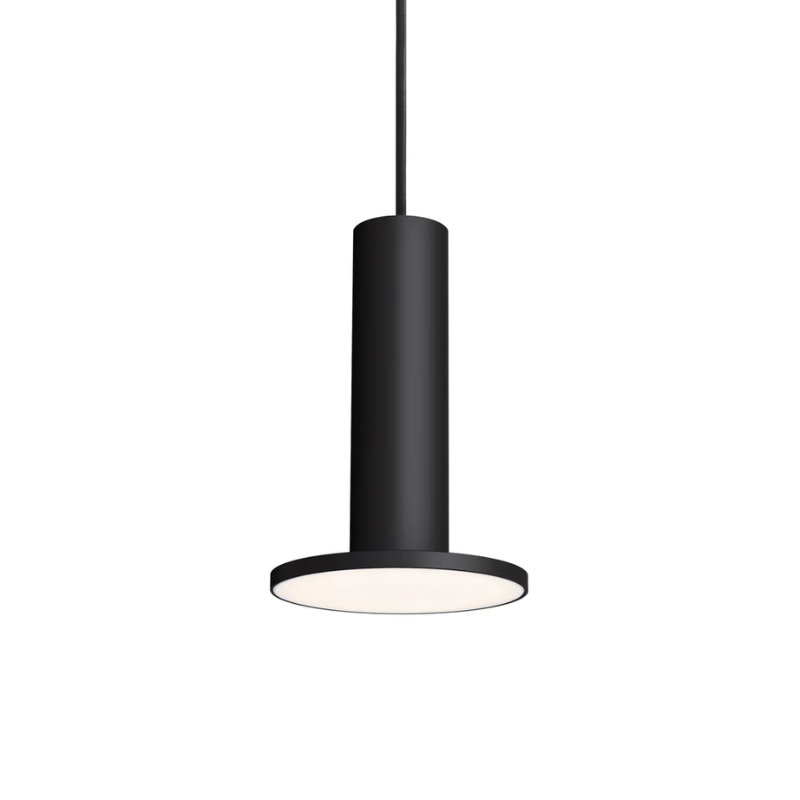 Boasting a robust 860 lumens of warm dimmable light, Cielo Plus maintains a compact and classic shape that integrates into any environment, regardless of style. Cielo Plus is offered in two refined machine-trace finishes in silver and brass as well as two textured painted finishes in white and black. Cielo can be suspended individually, in a series, or in chandelier groupings to provide warm and balanced illumination.