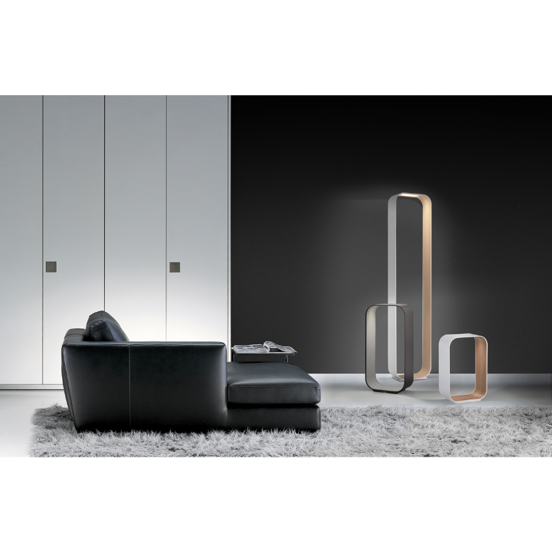 The Contour Table collection in a living room.
