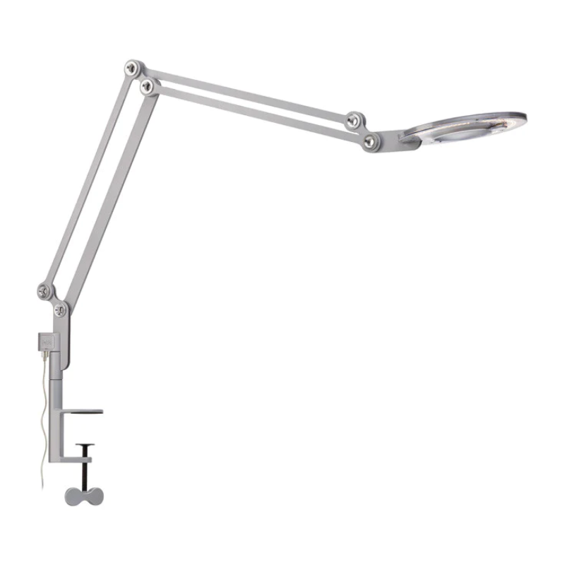 The medium Link Clamp from Pablo Designs in silver.