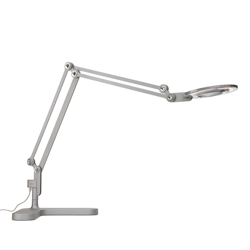 The medium Link Table from Pablo Designs in silver.