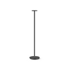 The portable light, Luci Floor from Pablo Designs in black.