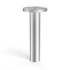 The Luci Table from Pablo Designs in silver.
