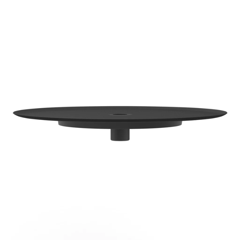 The Nivél Module with Pedestal Tray from Pablo Designs in black.