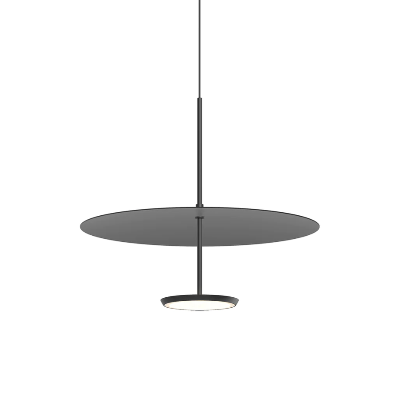 The Sky Dome Metal from Pablo Designs in Matte Black and Black, 24 inch size.