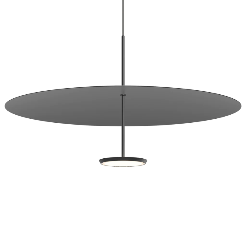 The Sky Dome Metal from Pablo Designs in Matte Black and Black, 32 inch size.