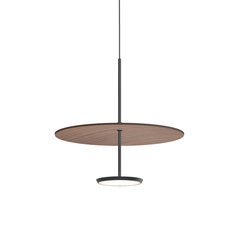 Sky Dome is available in pressed wood shade reflectors that when combined with their powerful 2-sided LED light source gives the lamp a weightless appearance while providing unparalleled illumination in all directions. Sky Dome combines form and function with unsurpassed quality and is available in 2 sizes : 18"(45.8cm) and 24"(61cm).