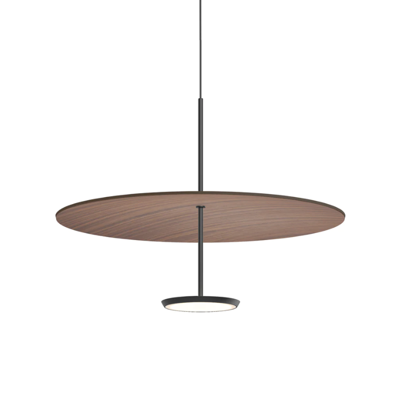 Sky Dome is available in pressed wood shade reflectors that when combined with their powerful 2-sided LED light source gives the lamp a weightless appearance while providing unparalleled illumination in all directions. Sky Dome combines form and function with unsurpassed quality and is available in 2 sizes : 18"(45.8cm) and 24"(61cm).