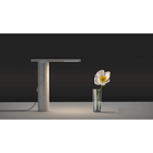 The T.O Table from Pablo Designs with a flower.