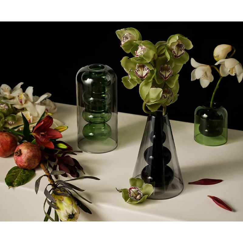 A Bump Vase Tall in Green by Tom Dixon with other Bump design products.