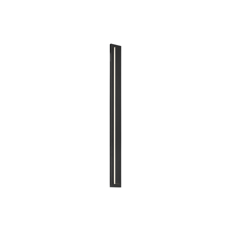 The 60 inch Aspen Outdoor Wall Sconce from Visual Comfort and Co in black.