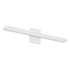 The Banda Bathroom Sconce from Visual Comfort & Co. in matte white.