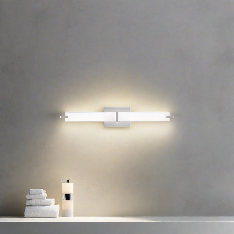 The Metro Bathroom Sconce from Visual Comfort and Co in a home.