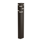 The Revel Outdoor Bollard from Visual Comfort and Co. in the 42 inch size and bronze finish.