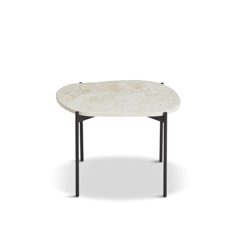 Medium La Terra Occasional Table from Woud in Ivory.